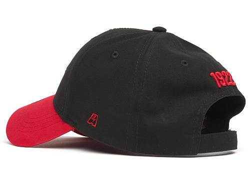 Бейсболка Спартак черно-красная 120329
