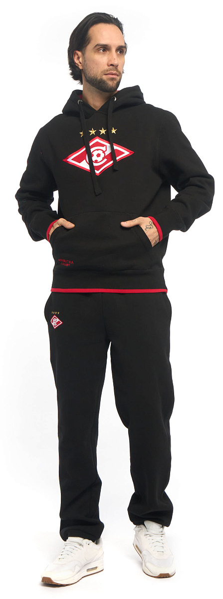 Толстовка Спартак черная 110900