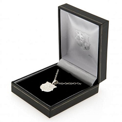 Подвеска Барселона Silver Plated Pendant & Chain