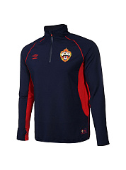 Топ тренировочный детский ЦСКА на молнии UMBRO т./синий  360118