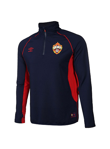 Топ тренировочный детский ЦСКА на молнии UMBRO т./синий  360118