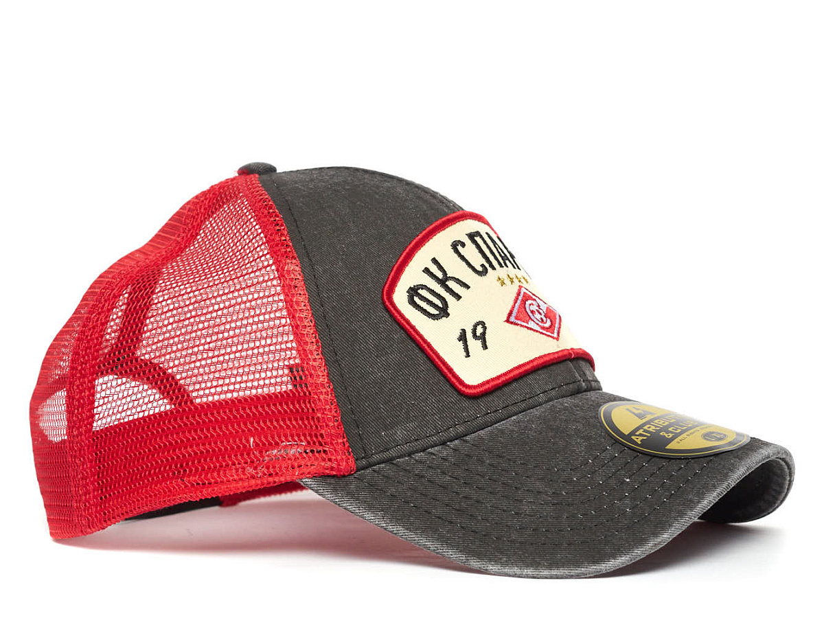 Бейсболка Спартак красно-серая 120368 летняя