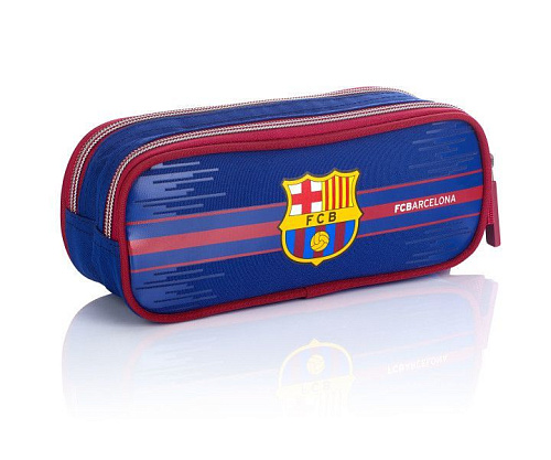 Пенал Барселона, красно-синий, два отделения FC-227