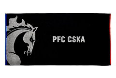 Полотенце PFC CSKA 140 х 70 см, цвет чёрный