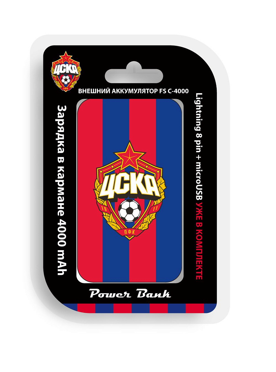 Внешний аккумулятор ЦСКА Эмблема