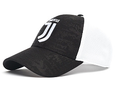 Бейсболка Ювентус 37235 черно-белая