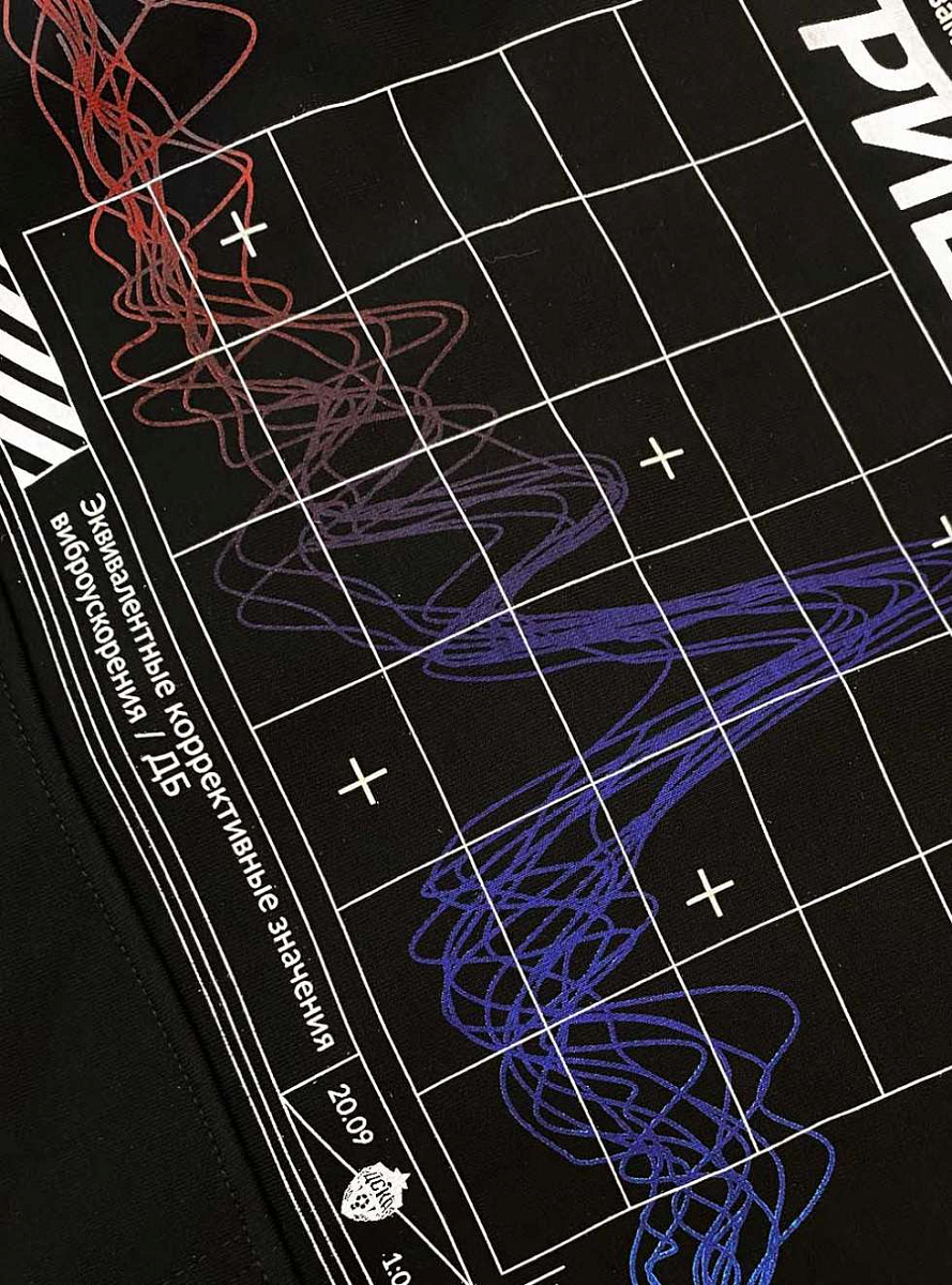 Футболка ЦСКА мужская "Вибрация трибуны"