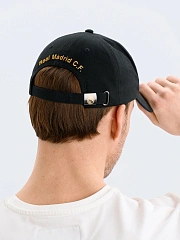 Бейсболка Реал Мадрид черная 10378