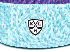 Шапка КХЛ КРУТ фиолетово-бирюзовая 60287