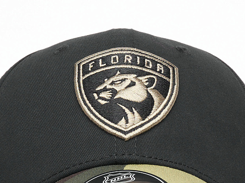 Бейсболка Florida Panthers черная-хаки 32265