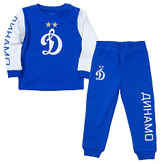 Костюм (футболка с длинным рукавом+брюки) ФК Динамо 153170