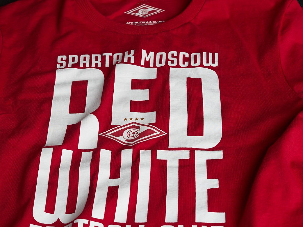 Футболка Спартак 110430 красная