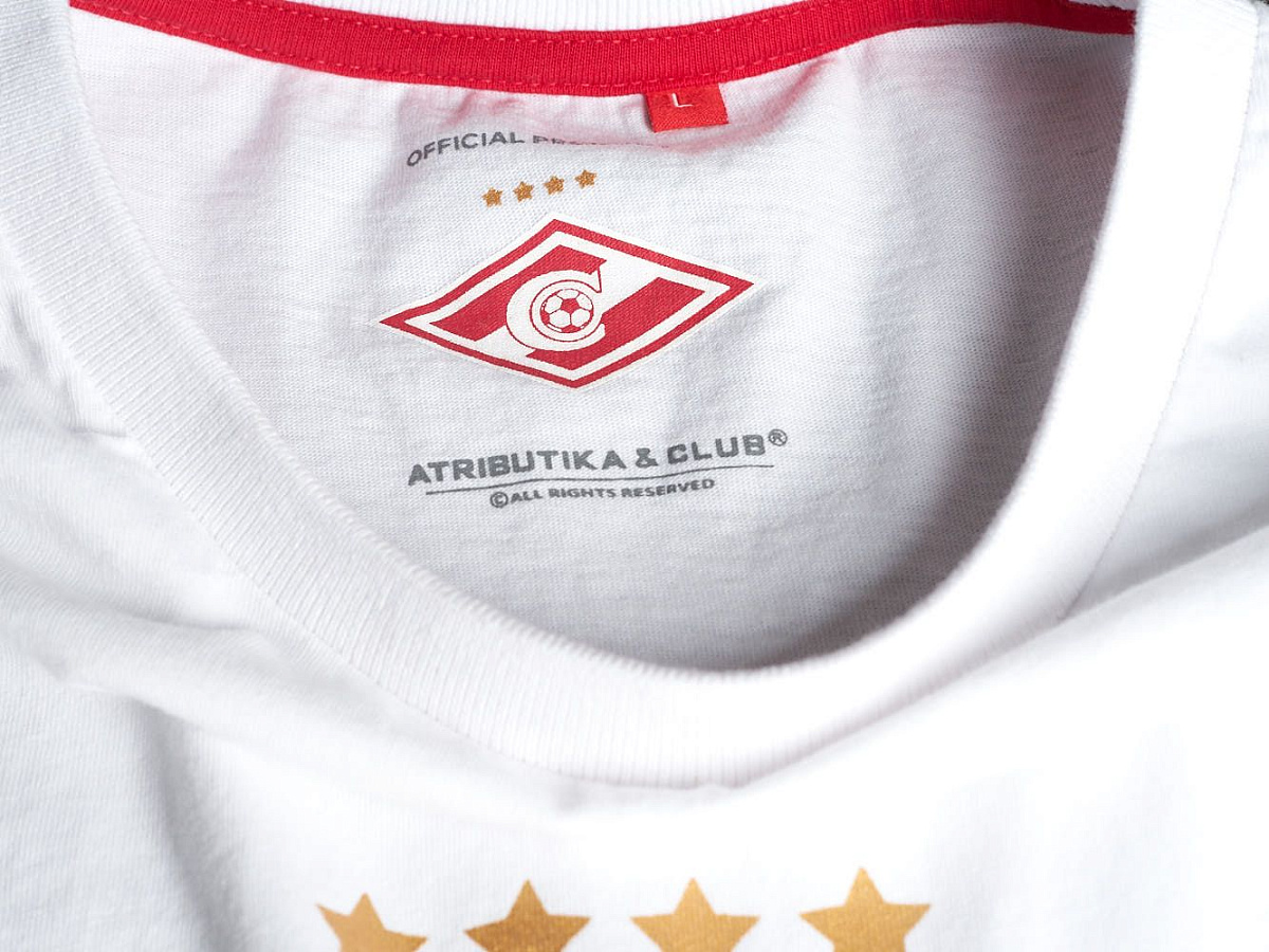 Футболка Спартак 110340 белая