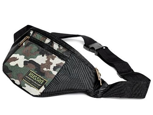 Сумка на пояс Россия 18467 милитари