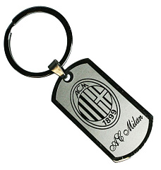 Брелок металлический Милан