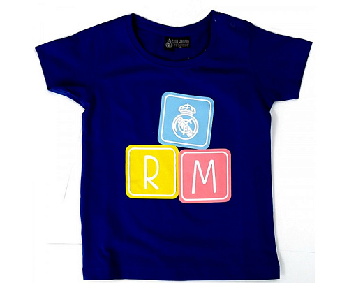 Детская футболка Реал Мадрид, голубая, RM1CEB3