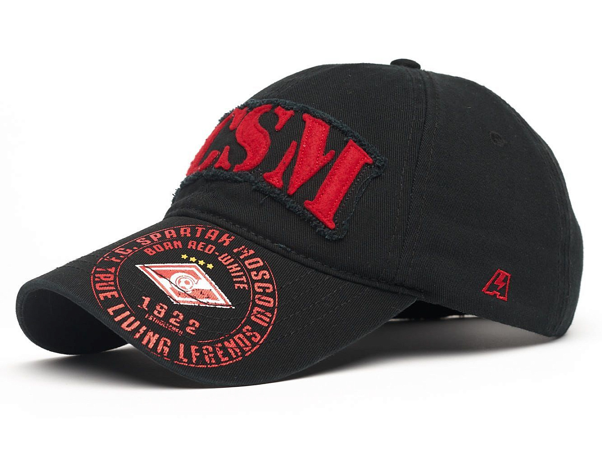 Бейсболка Спартак черная FCSM 120299