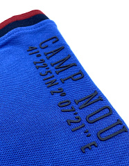 Футболка поло Барселона POLO FCB CORE, голубая