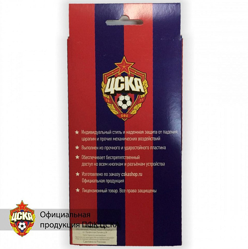 Клип-кейс для iPhone 6 красно-синий №2