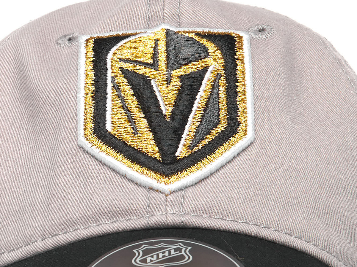 Бейсболка Vegas Golden Knights серо-черная 31070