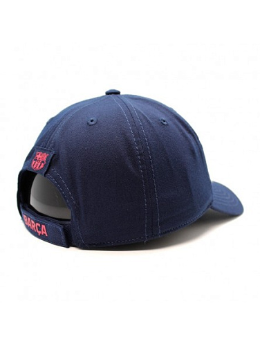 Детская бейсболка Барселона CHESS, сине-гранатовая