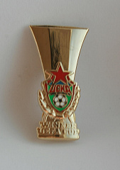 Значок Кубок УЕФА с эмблемой ЦСКА