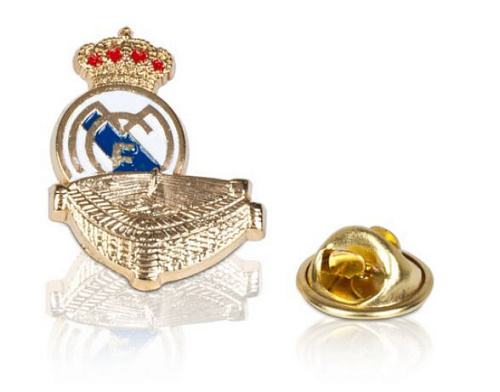 Значок Реал Мадрид PIN ESCUDO Y ESTADIO
