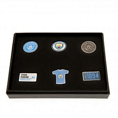 Набор значков Манчестер Сити 6 Piece Badge Set