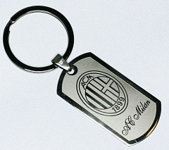 Брелок металлический Милан