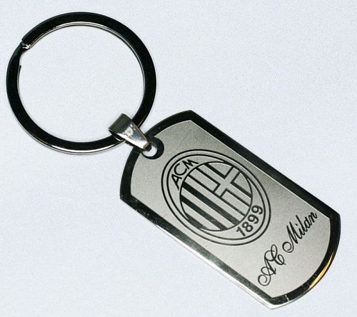 Брелок металлический Милан