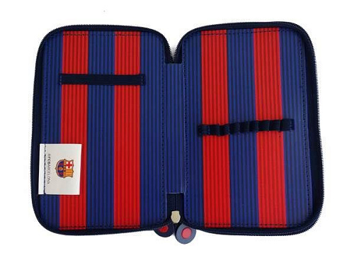 Пенал Барселона, красно-синий, два отделения FC-145