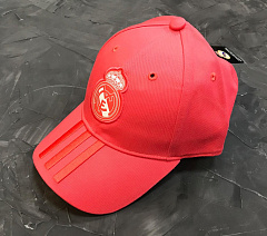 Бейсболка Реал Мадрид Adidas Vivid Red