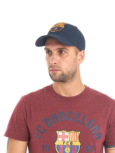 Бейсболка Барселона 107755 синяя