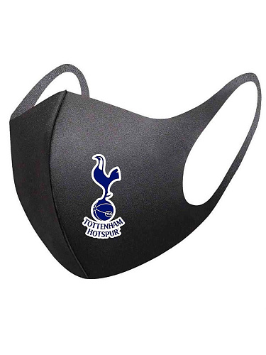 Маска для лица многоразовая Тоттенхэм черная