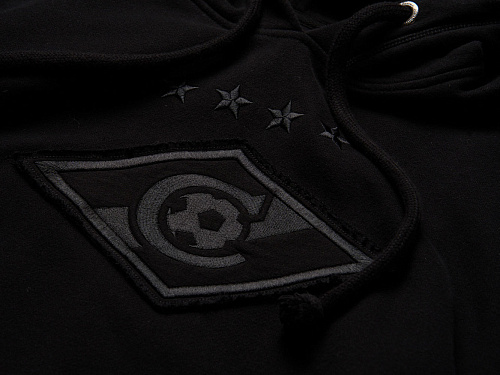 Толстовка Спартак черная 111130