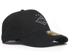 Бейсболка Спартак черная 120357