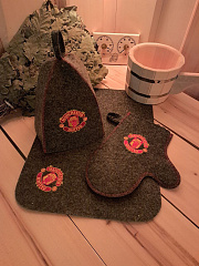 Банный набор Манчестер Юнайтед, серый