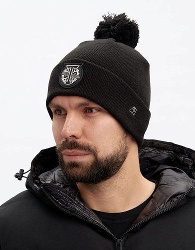 Шапка Торпедо черная 00227