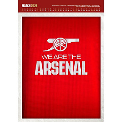 Календарь Арсенал Deluxe Calendar 2026