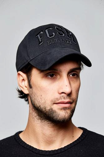 Бейсболка Спартак 120255 черная FCSM