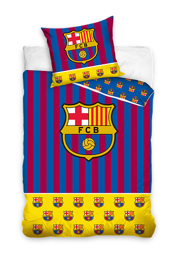 Постельное белье Барселона 1,5 спальное Single Duvet Set FCB182011