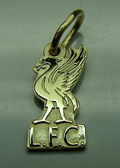 Подвеска Ливерпуль золото