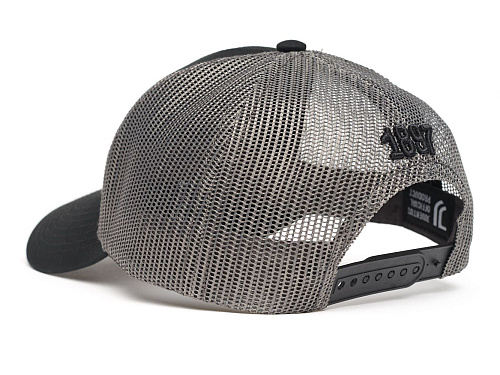 Бейсболка подростковая Ювентус 37206 черно-серая летняя