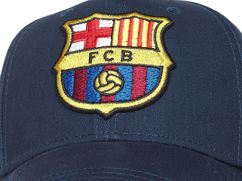 Бейсболка Барселона 107752 темно-синяя