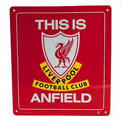 Табличка Ливерпуль This is Anfield Sign