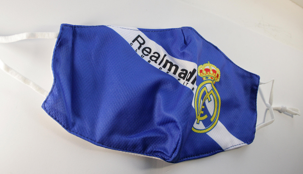 Маска для лица многоразовая ФК Реал Мадрид