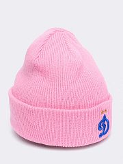 Шапка Динамо 60389 розовая