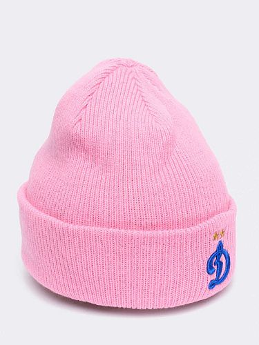 Шапка Динамо 60389 розовая
