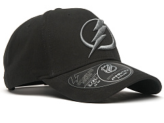 Бейсболка NHL Tampa Bay Lightning черная 31606
