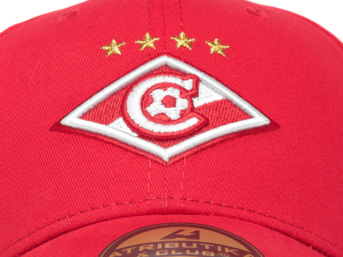 Бейсболка Спартак 120356 красная